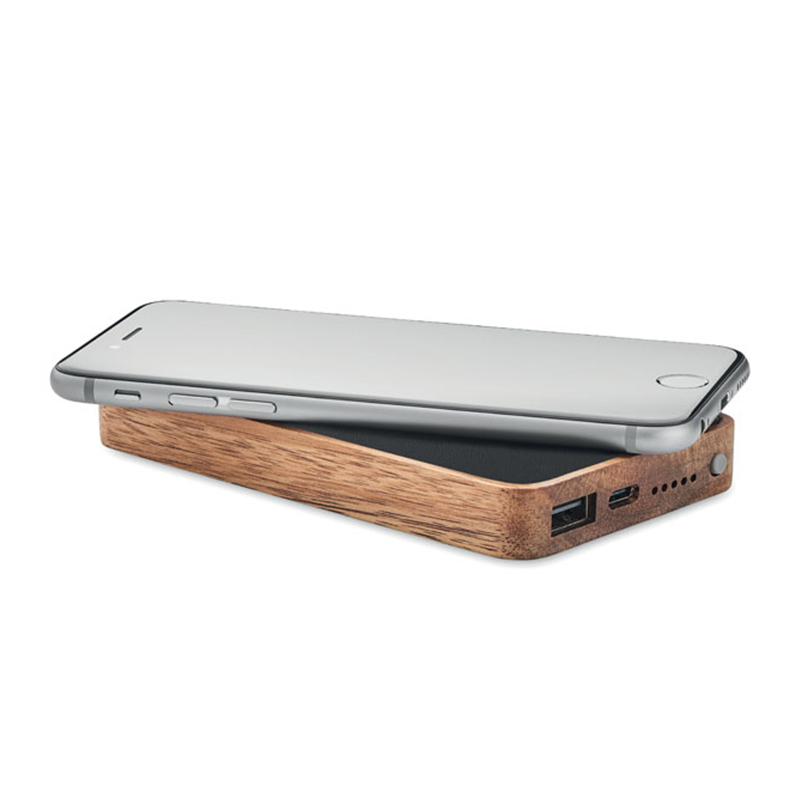Draadloze oplader hout - Afbeelding 4